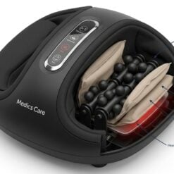  מכשיר עיסוי לכפות הרגליים MC-5950 DeepRoll Pro – שיאצו, לחץ אוויר וחימום | Medics Care 
