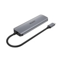  H1107E - מתאם USB-C - מידע, טעינה ותצוגה - 1 ב-5 