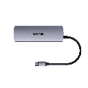  H1112D - מפצל בחיבור USB-C לX2 חיבורי USB-A וX2 USB-C 