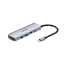  H1112D - מפצל בחיבור USB-C לX2 חיבורי USB-A וX2 USB-C 