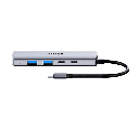  H1112D - מפצל בחיבור USB-C לX2 חיבורי USB-A וX2 USB-C 
