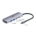  H1112D - מפצל בחיבור USB-C לX2 חיבורי USB-A וX2 USB-C 