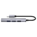  H1208B - מפצל USB-C ל-4 פורט USB 