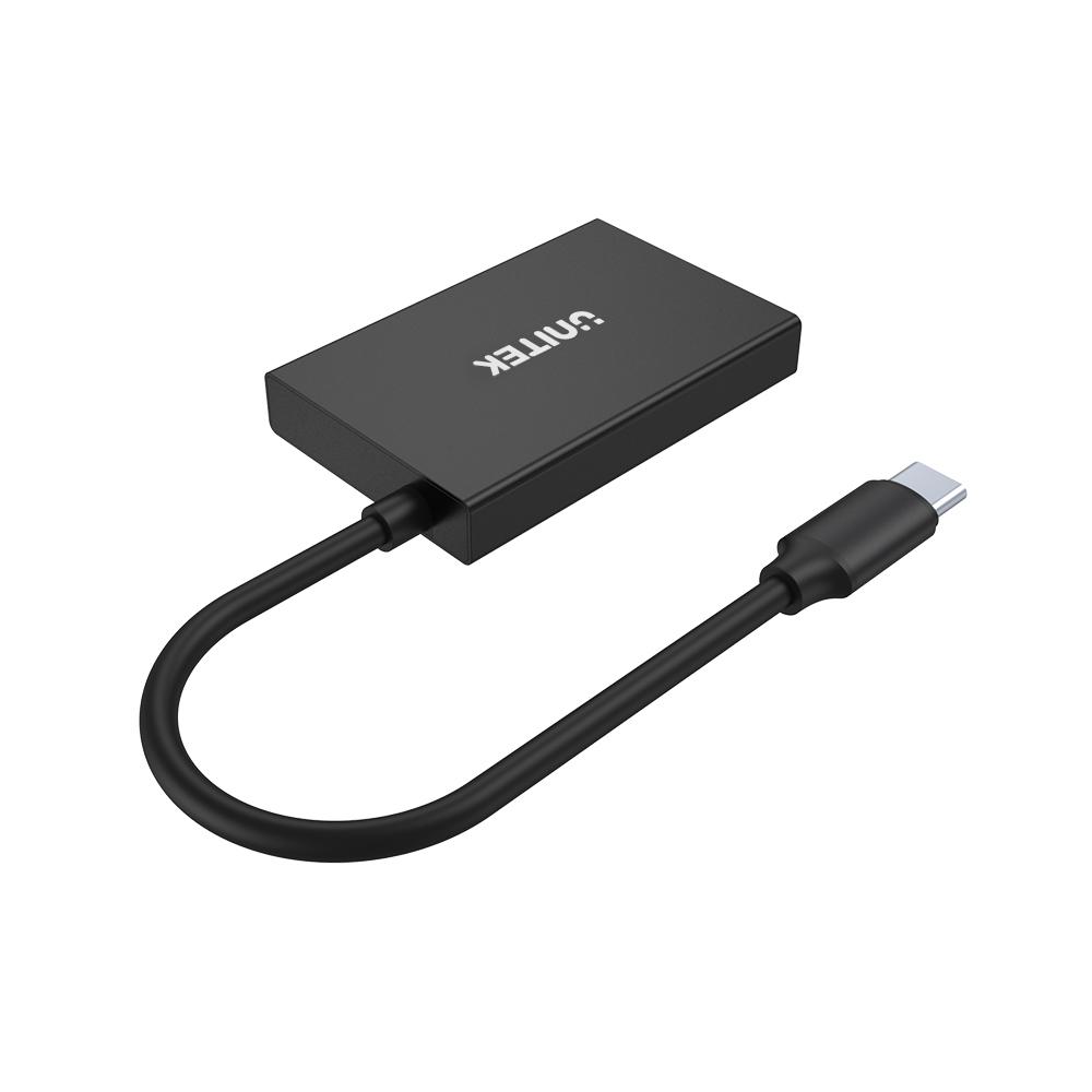  H1302A - מפצל 4 כניסות ב-1 בחיבור USB-C 