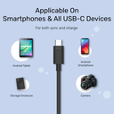  C14103BK-2M - כבל בחיבור USB 3.0 לחיבור USB-C 