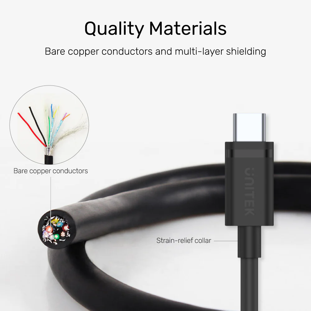  C14103BK-3M - כבל בחיבור USB 3.0 לחיבור USB-C 
