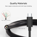  C14103BK-3M - כבל בחיבור USB 3.0 לחיבור USB-C 