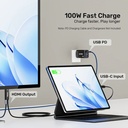  V1439A - כבל USB-C ל HDMI 4K 60Hz עם טעינה 100W 