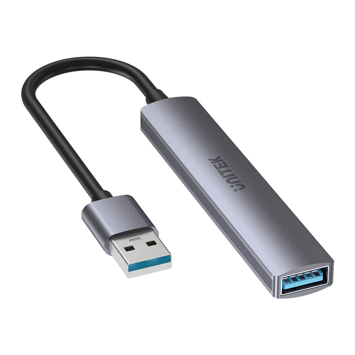  H1208A - מפצל 4 פורט USB-A בחיבור USB-A 