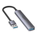  H1208A - מפצל 4 פורט USB-A בחיבור USB-A 