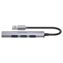  H1208A - מפצל 4 פורט USB-A בחיבור USB-A 