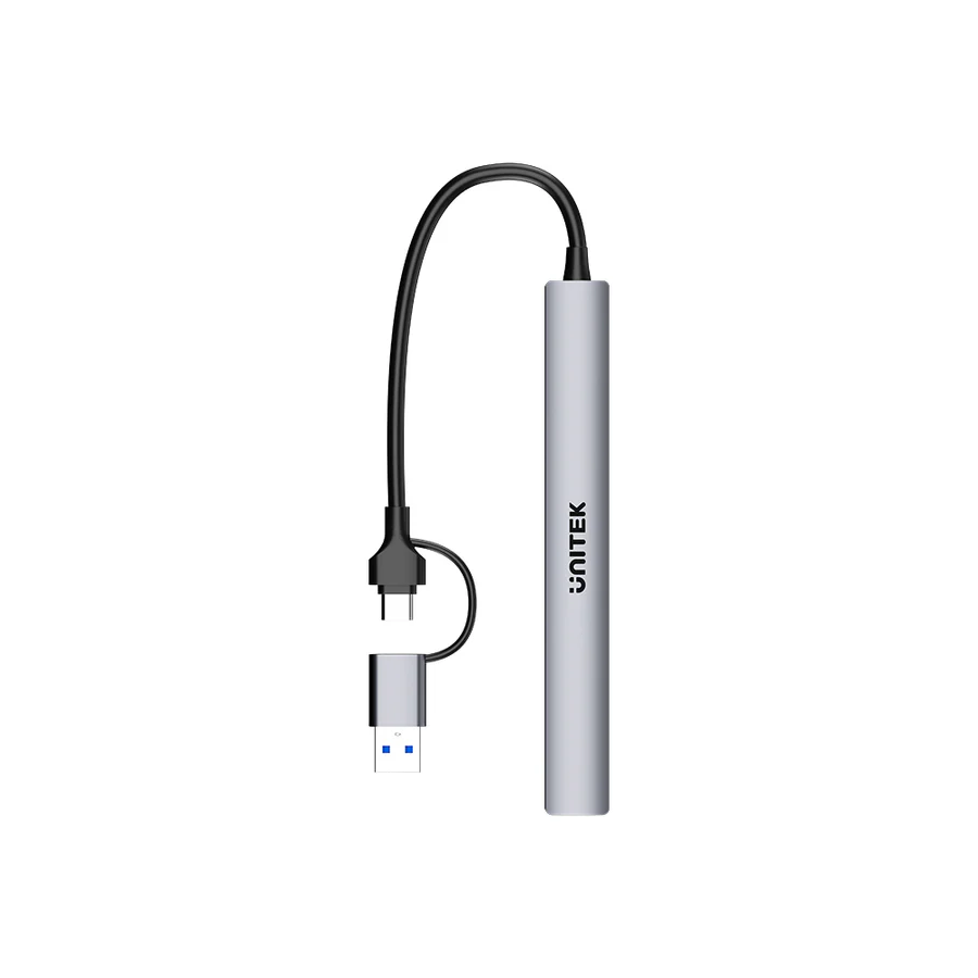  H1209AGY - מפצל 7 ב-1 לחיבורי USB-A 