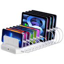  Y-2190D - מפצל 10 פורט חיבורי USB - 60W 