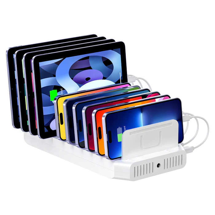  Y-2190D - מפצל 10 פורט חיבורי USB - 60W 