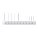  Y-2190D - מפצל 10 פורט חיבורי USB - 60W 