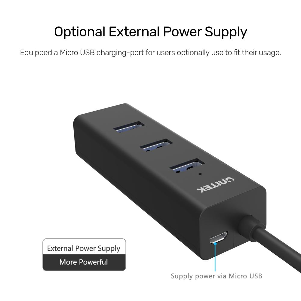  Y-3089 - מפצל 4 פורט USB 3.0 