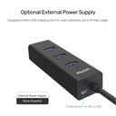  Y-3089 - מפצל 4 פורט USB 3.0 