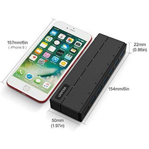  Y-3198 - מפצל USB 3.0 Hub כולל טעינה 2.4A ורשת 