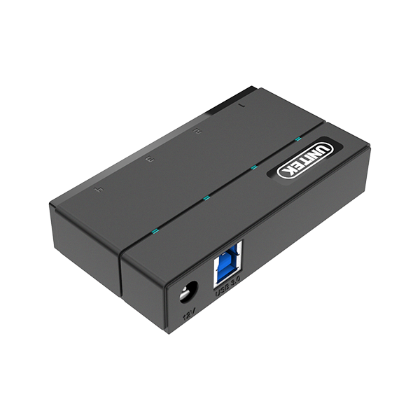  Y-HB03001 מפצל USB 3.0 4-PORT כולל אפשרות טעינה 