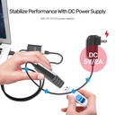  Y-2516 - מאריך אות USB על גבי כבל רשת + 4 כניסות USB 2.0 