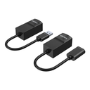  Y-UE01001 - מאריך אות USB על גבי כבל רשת CAT5 