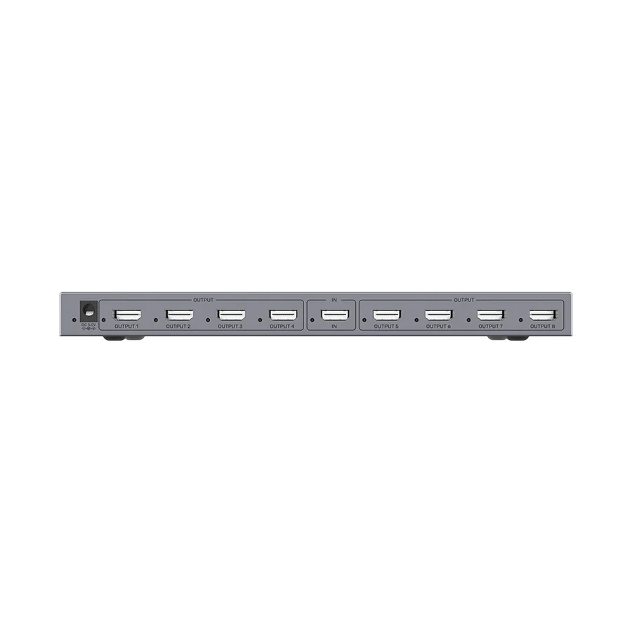 V1132A01 - ספליטר 8 יציאות ב-1 ברזולוציית 4K 
