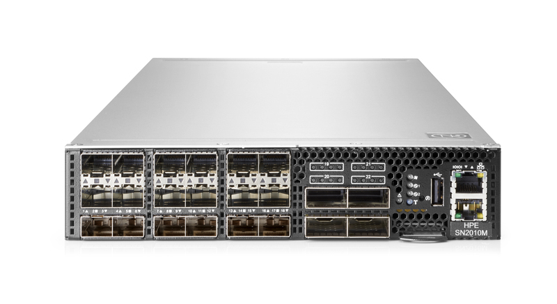  HPE Mellanox SN2010M 25GbE 18SFP28 4QSFP28 Switch 