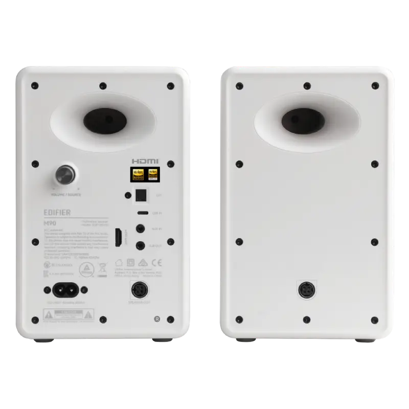 רמקול EDIFIER M90 - Compact Active Speaker HiRes Wireless (White) EDF100120w 