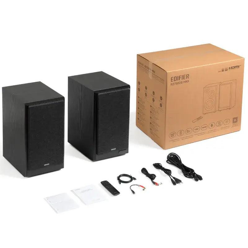 רמקול Edifier R2750DB MKII - Powered BT Bookshelf Speakers (Black) EDF100102b 