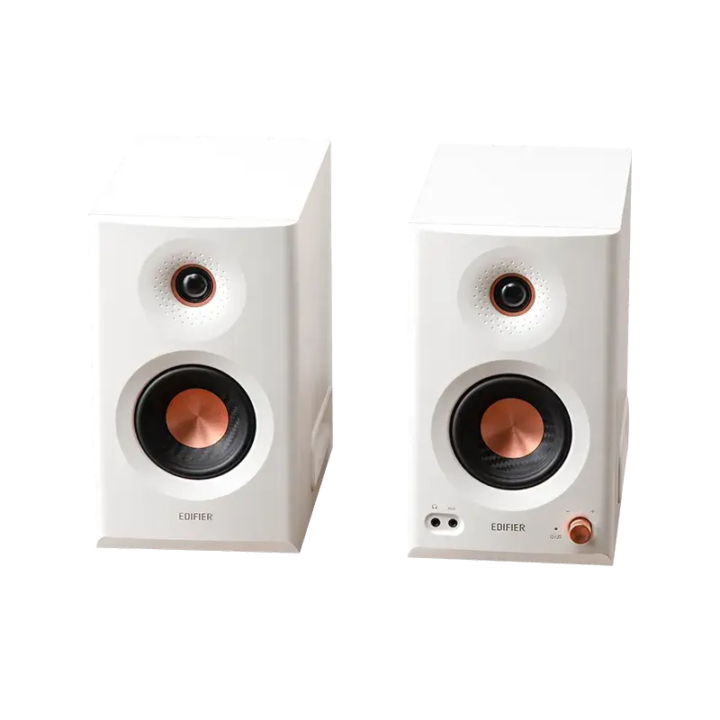 רמקול Edifier MR5 - Tri-amped Powered Studio Monitor Speakers (White) EDF100099w 