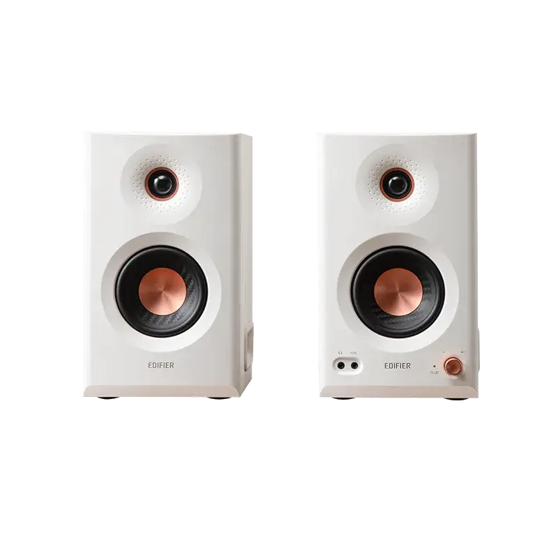 רמקול Edifier MR5 - Tri-amped Powered Studio Monitor Speakers (White) EDF100099w 