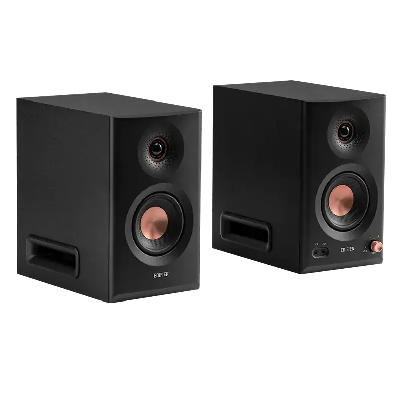 רמקול Edifier MR5 - Tri-amped Powered Studio Monitor Speakers (Black) EDF100099b 
