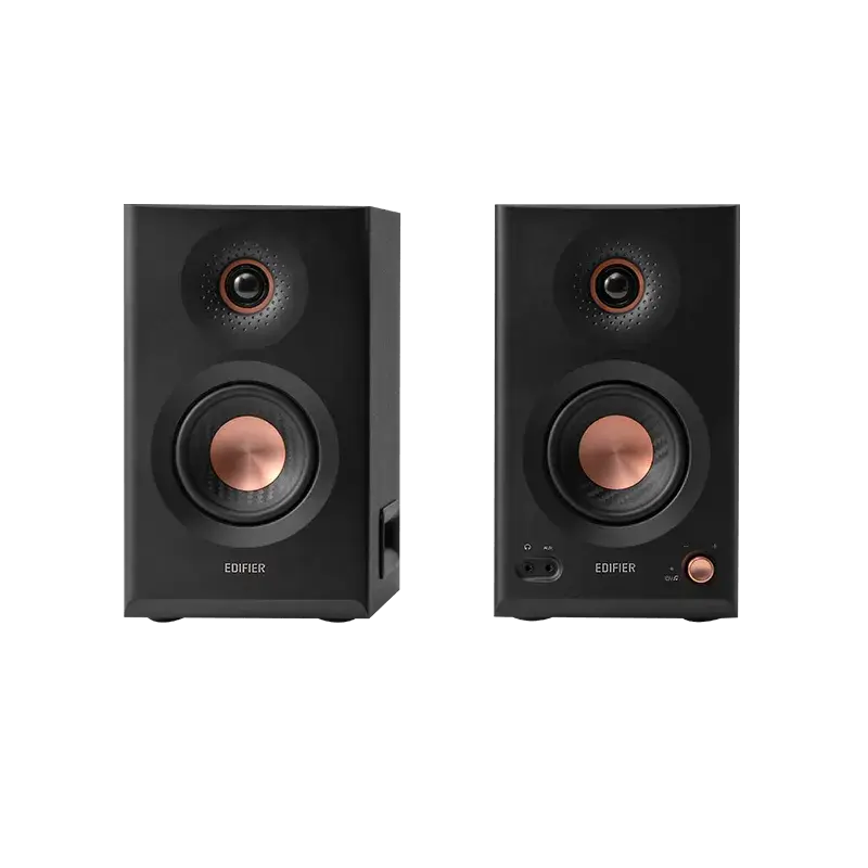 רמקול Edifier MR5 - Tri-amped Powered Studio Monitor Speakers (Black) EDF100099b 