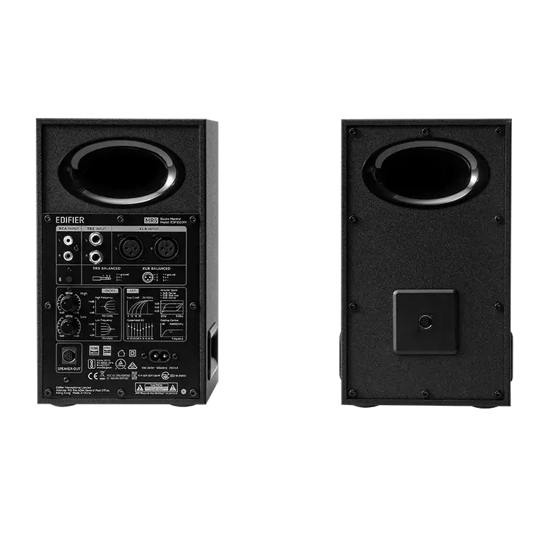 רמקול Edifier MR5 - Tri-amped Powered Studio Monitor Speakers (Black) EDF100099b 