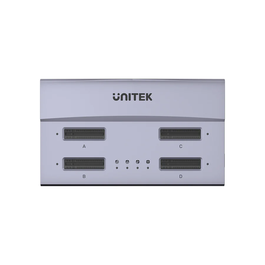  S1243 - תחנת עגינה ל-4 דיסקים קשיחים M.2 SSD בחיבור USB4 