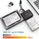  Y-3324 - מתאם USB 3.0 to SATA/IDS 