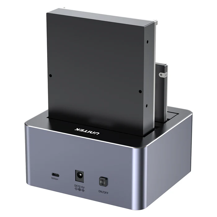  Y-3027 - תחנת עגינה Dual Bay SATA ל-2 כניסות זיכרון 