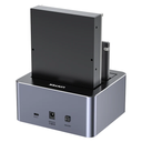  Y-3027 - תחנת עגינה Dual Bay SATA ל-2 כניסות זיכרון 