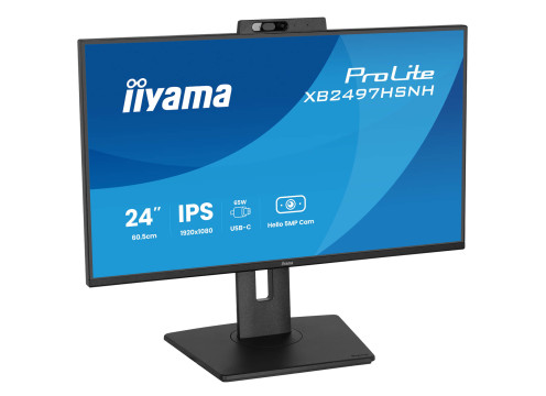  IIYAMA 23.8’’ FHD 100HZ 1MS WEBCAM USB-C PD65W IPS MONITOR 
