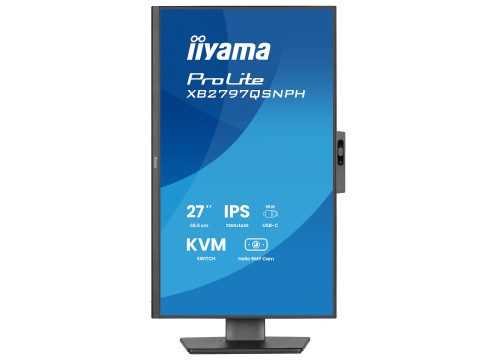  IIYAMA 27’’ QHD 75HZ 1MS WEBCAM USB-C PD96W IPS MONITOR 