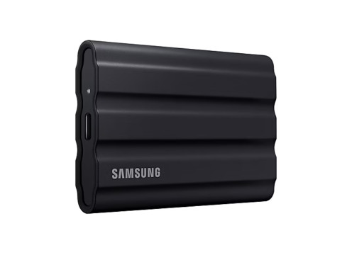  כונן SSD נייד SAMSUNG T7 SHIELD 2.0TB USB 3.2 שחור 