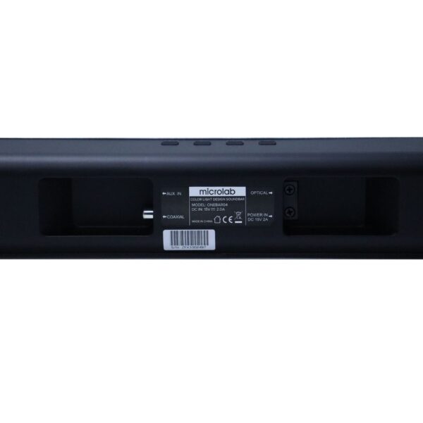  מקרן קול סטריאו אלחוטי Microlab Onebar04 40W עם תאורת LED 