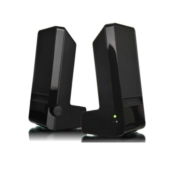  מערכת רמקולים Microlab 2.1 ‎10W עם סאב וופר למחשב ומולטימדיה Microlab M-100 