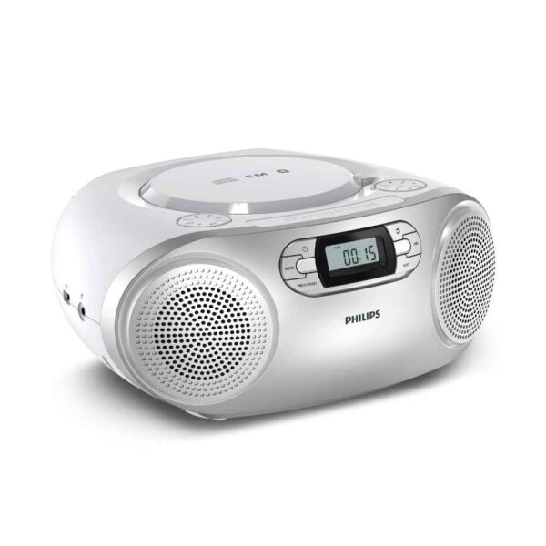  נגן CD נייד PHILIPS עם Bluetooth, רדיו FM ו־USB PHILIPS TAZ2000S/10 