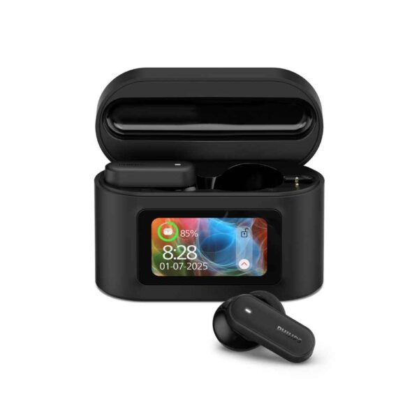  אוזניות TWS Earbuds ANC ונרתיק טעינה חכם Philips TAT6000BK/00 PHILIPS TAT6000BK 