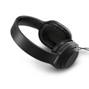  אוזניות חוטיות PHILIPS HI-FI OVER EAR TAH2005BK PHILIPS TAH2005BK/00 