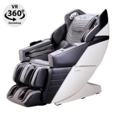  כורסת עיסוי ALPHASONIC 3 לבן / שחור 
