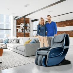  כורסת עיסוי EcoSonic מבית Casada — אפור / כחול 