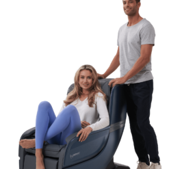  כורסת עיסוי EcoSonic מבית Casada — אפור / כחול 