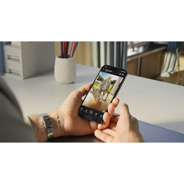  פעמון דלת חכם עם מצלמה כפולה eufy Video Doorbell E340 